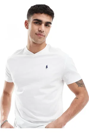 Ralph Lauren Icon logo v-neck t-shirt in