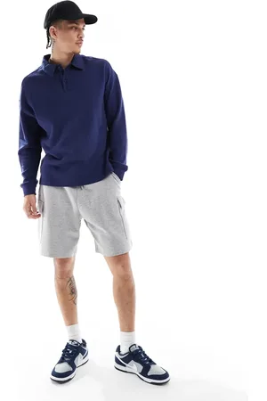 New Look Cargo jersey short in marl