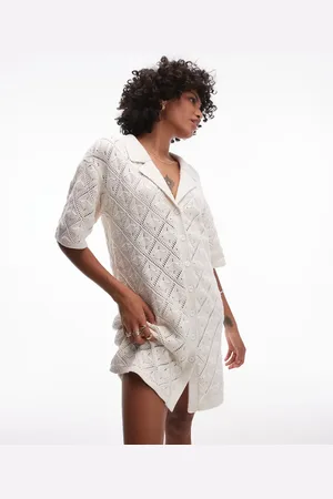 Rhythm Jaffa knit shirt dress in