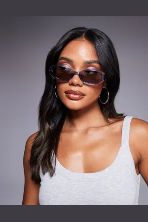 Quay Australia Quay felt cute oval sunglasses in
