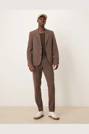ASOS Four way stretch skinny fit suit trousers in