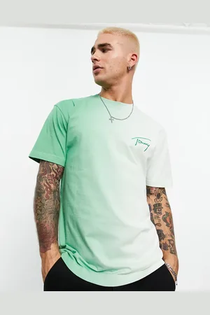 Tommy Hilfiger Signature logo ombre t-shirt in