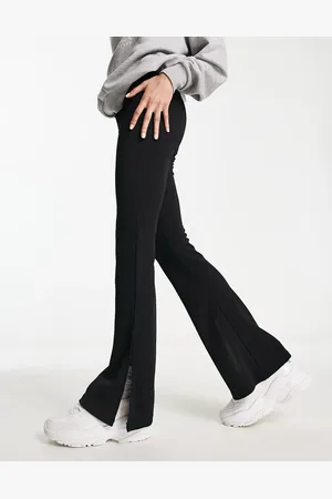 Night Addict Namye side split flared leggings in