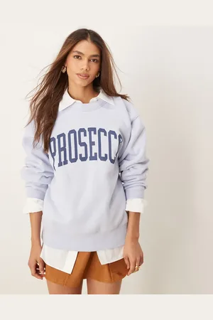 Abercrombie & Fitch Varsity slogan crewneck in