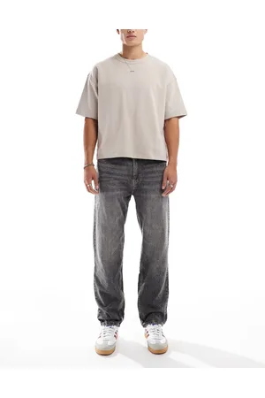 Bershka Straight vintage jean in washed