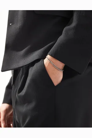 LOST SOULS Chunky figaro chain bracelet in stainless steel