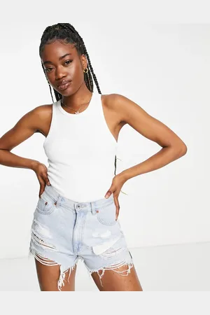 Stradivarius Seamless ribbed vest top in