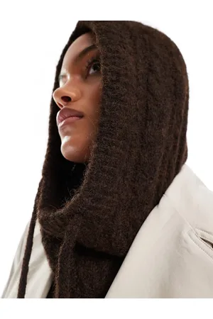 Object Knitted balaclava in melange