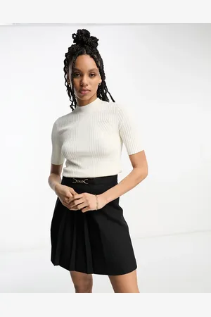 & OTHER STORIES Knitted top in off