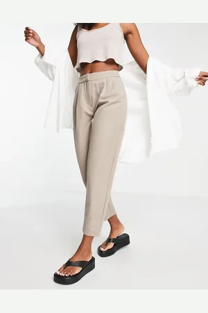 VILA High waisted trousers in