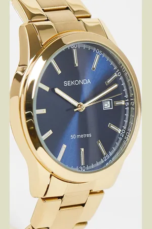 Sekonda Unisex bracelet watch with blue dial in