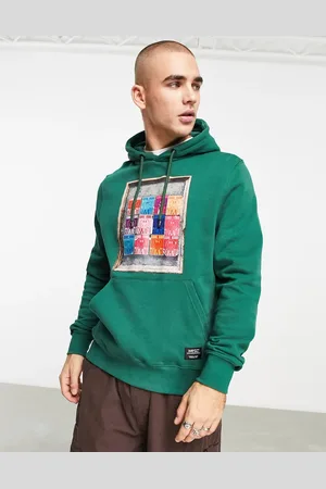 WeSC Printed hoodie in