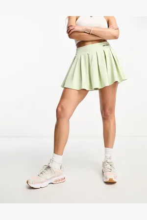 Urban Threads Pleated tennis skorts in mint
