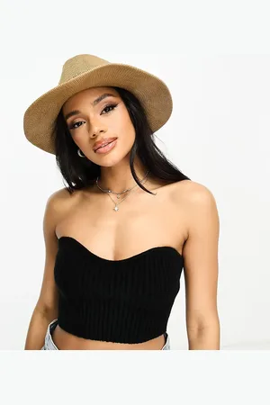 Accessorize Packable fedora hat in tan