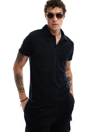 Brave Soul Towelling co-ord polo shirt in