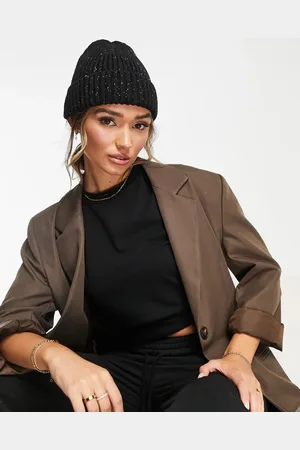 ASOS Chunky neppy beanie with deep turn up in