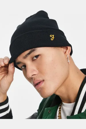 Farah Logo beanie hat in