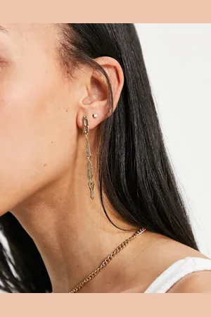 Topshop Baby drop earrings in