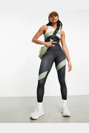 HIIT Colour block legging in and khaki