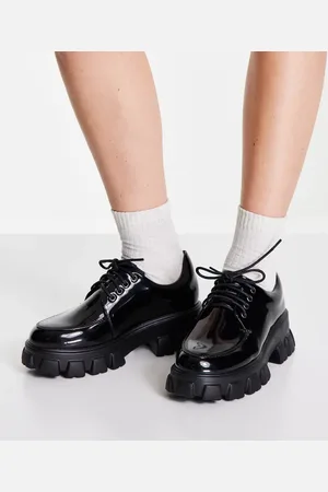 Glamorous Chunky lace up shoes in