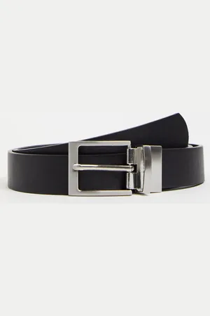 ASOS Smart reversible belt in and suede faux leather