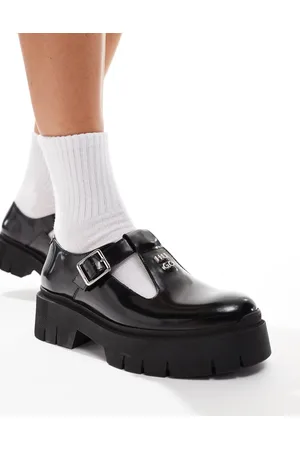 HUGO BOSS Leather chunky shoes in