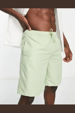 ASOS Swim shorts in long length in light