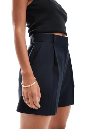 ASOS Textured a line tailored short in