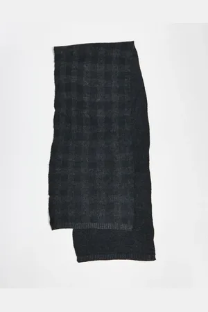 French Connection Large gingham scarf in