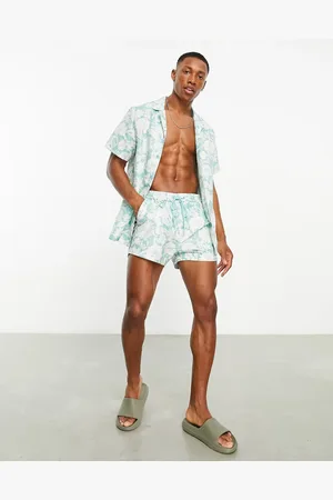 South Beach Swim shorts co ord in floral print