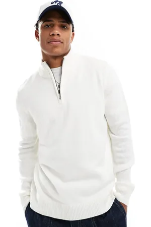 Brave Soul Half zip jumper in vintage