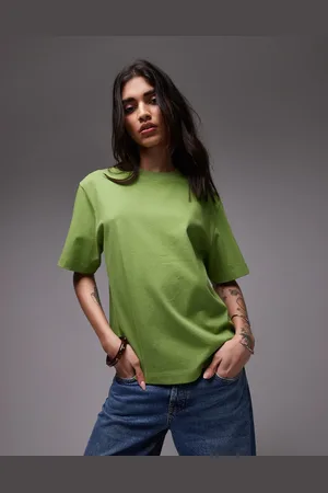 Topshop Premium basic short sleeve tee in