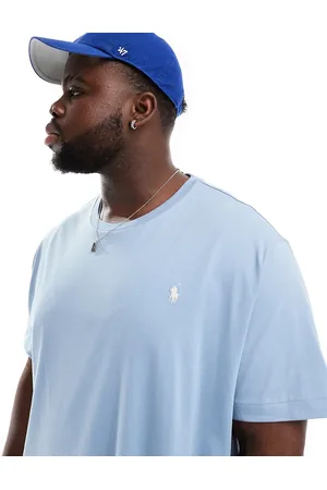 Ralph Lauren Big & Tall icon logo t-shirt in light