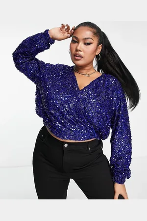 VILA Sequin top in
