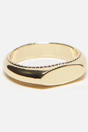 Bolongaro Ridge signet ring in