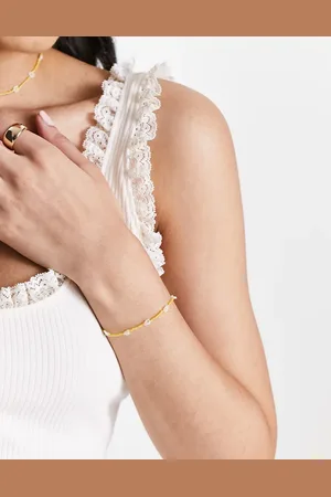 Sui Ava Daisy charm festival beaded bracelet in