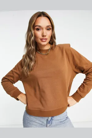 Whistles Shoulder padded sweatshirt in
