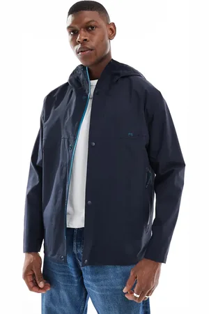 Paul Smith Hooded jacket with logo in