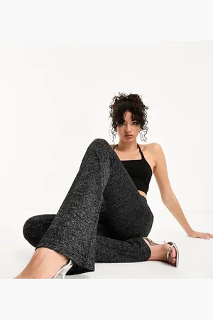 ONLY Flared trousers in glitter