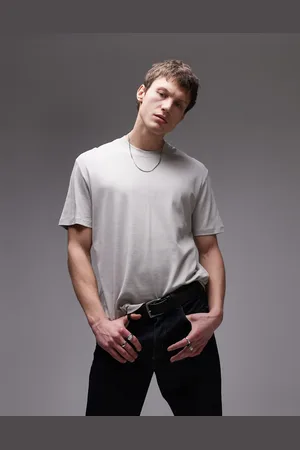 MANGO Relaxed fit premium t-shirt in ecru