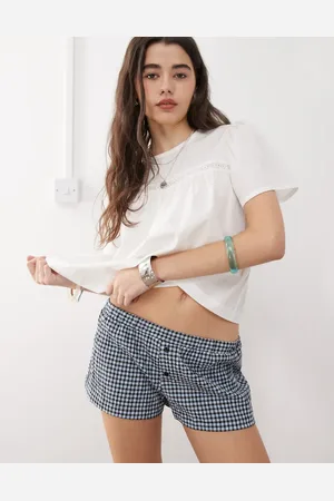 COLLUSION Check boxer shorts