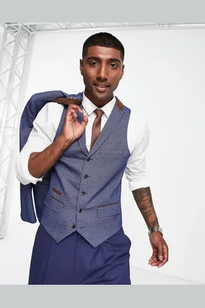 Harry Brown Waistcoat in houndstooth