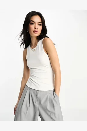& OTHER STORIES Ribbed vest top in