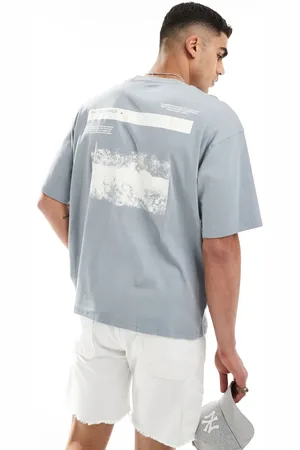 Pull&Bear Boxy fit elegance printed t-shirt