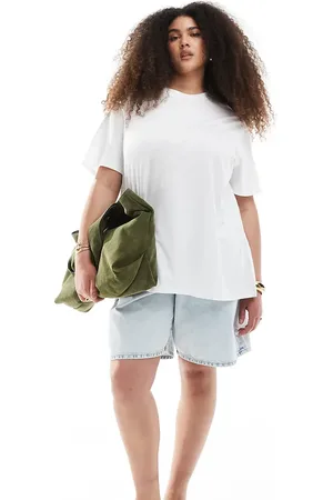 New Look New Look Curve oversized t-shirt in