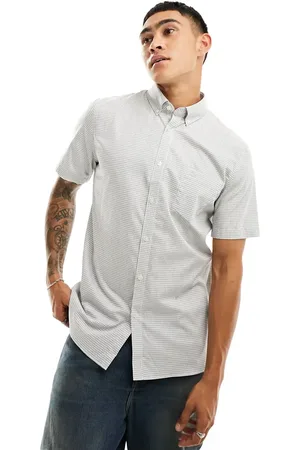 Lacoste Short sleeve check shirt in