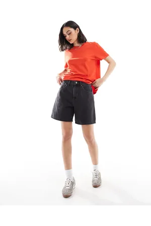 Cotton On Cotton On relaxed denim short in vintage worn