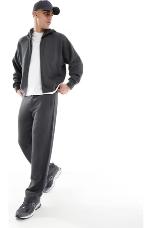 Bershka Seersucker co-ord joggers in