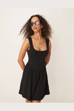 ASOS Scoop neck mini dress in