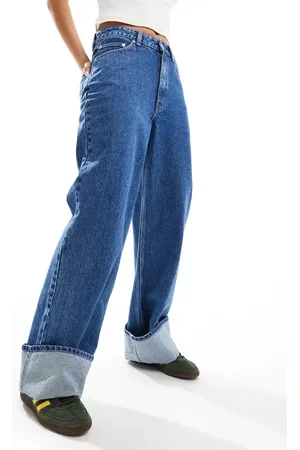 ASOS Turn up Dad jean in mid